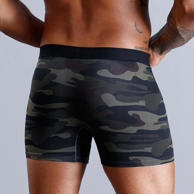 Men Boxer Trunks Camo Print Cotton Outdoor Sport Stretch Underpants 1Pc Men Oversized Tough Soft
Men Boxer Trunks Camo Print Cotton Outdoor Sport Stretch Underpants 1Pc Men Oversized Tough Soft