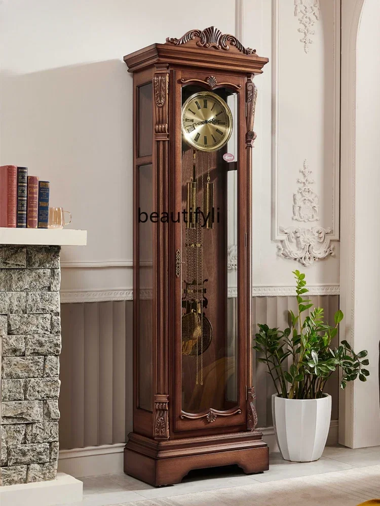 zzMechanical floor-to-ceiling living room European clock Chinese retro vertical American clock
zzMechanical floor-to-ceiling living room European clock Chinese retro vertical American clock