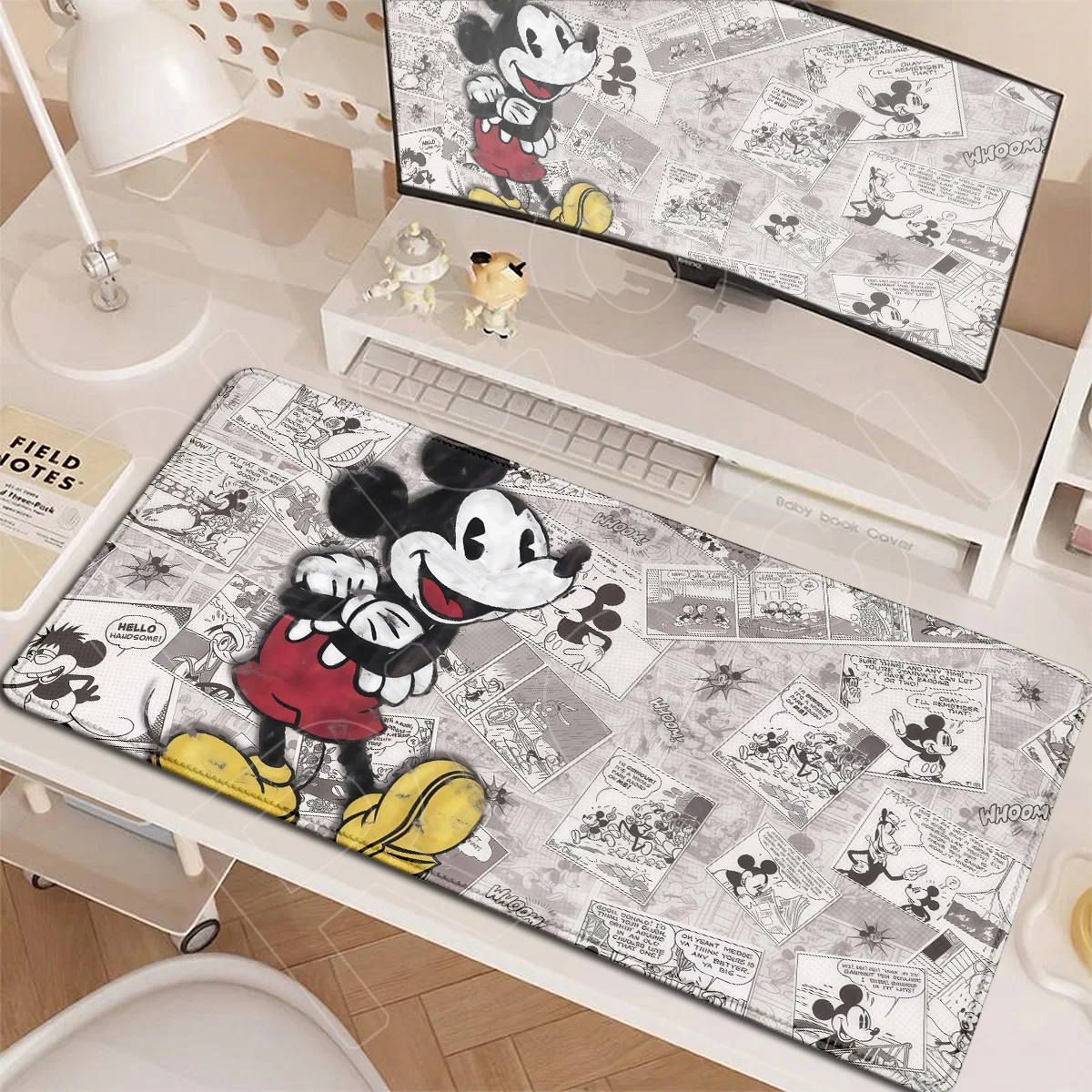Large Washable Computer Keyboard Desktop Mat 2026 New Hot Mouse Pad Locking Edge Kawaii Cartoon Mickey Rug PC Gaming Accessories
Large Washable Computer Keyboard Desktop Mat 2026 New Hot Mouse Pad Locking Edge Kawaii Cartoon Mickey Rug PC Gaming Accessories