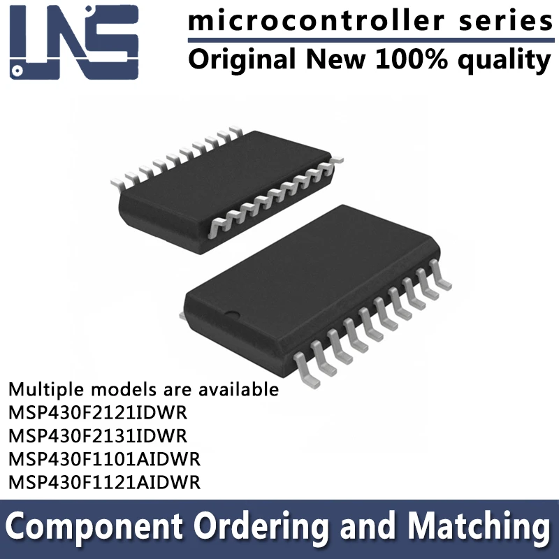 1 шт. MSP430F2121IDWR MSP430F2131IDWR MSP430F1101AIDWR MSP430F1121AIDWR SOIC-20 микроконтроллер 7,50 мм
1 шт. MSP430F2121IDWR MSP430F2131IDWR MSP430F1101AIDWR MSP430F1121AIDWR SOIC-20 микроконтроллер 7,50 мм