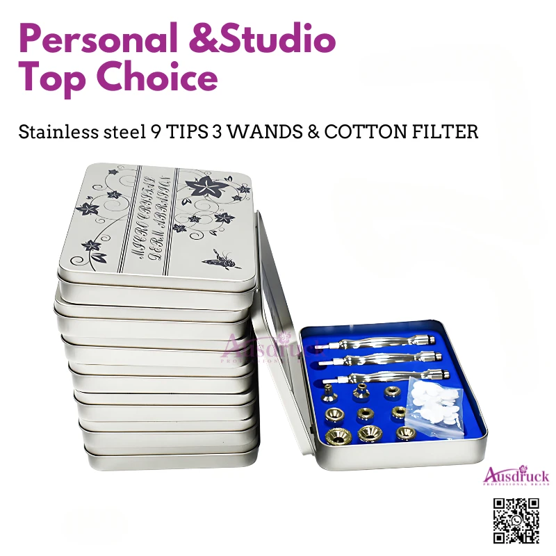 9pcs Diamond Microdermabrasion Tips Heads with 3 Wands for Professional Dermabrasion Machine Skin Care
9pcs Diamond Microdermabrasion Tips Heads with 3 Wands for Professional Dermabrasion Machine Skin Care