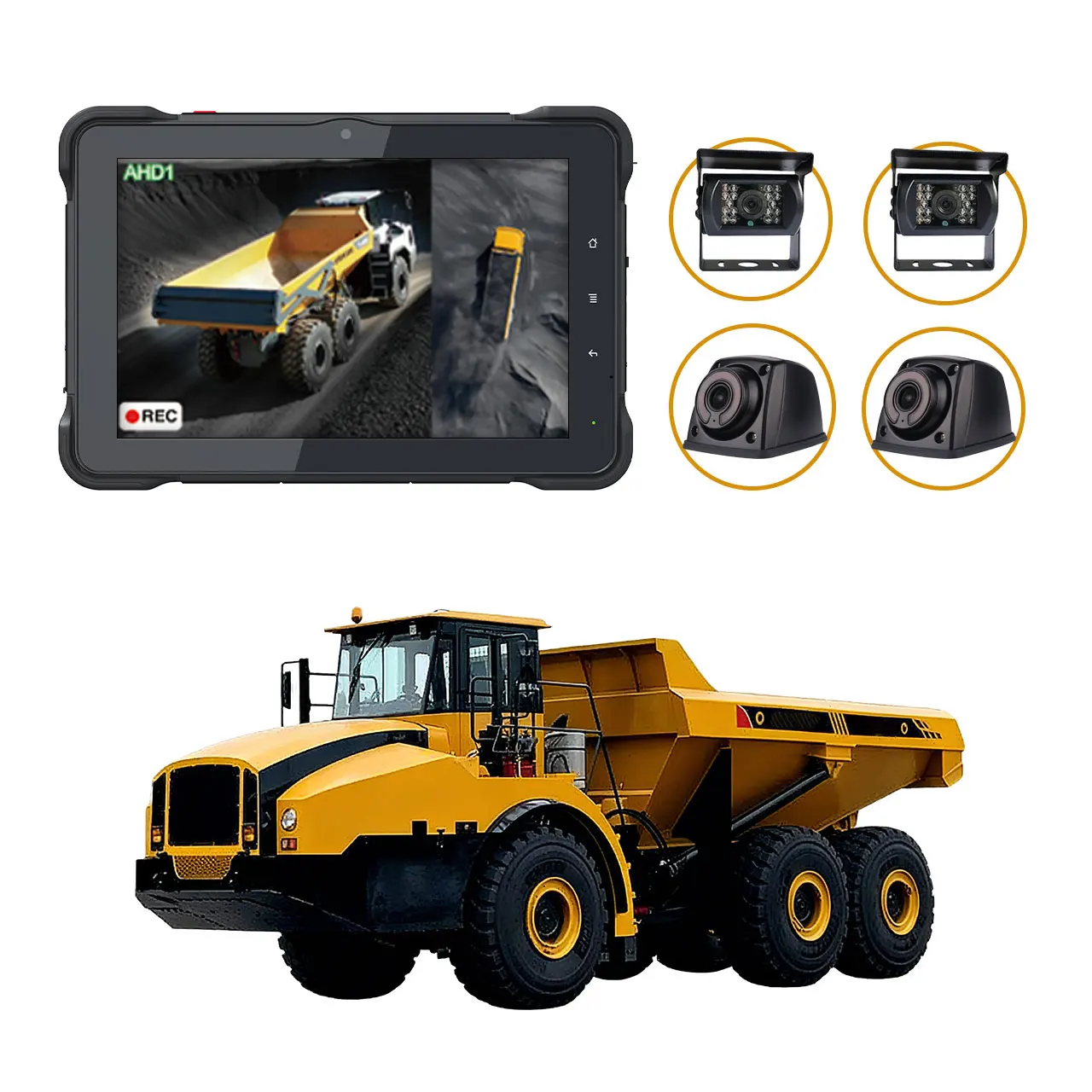 New 10Inch GPS/WIFI/BT/4G AHD OctaCore IP67 Industrial Mining Dump Truck Rugged Vehicle Tablet PC with USB NFC CANBUS RS232 GPIO
New 10Inch GPS/WIFI/BT/4G AHD OctaCore IP67 Industrial Mining Dump Truck Rugged Vehicle Tablet PC with USB NFC CANBUS RS232 GPIO