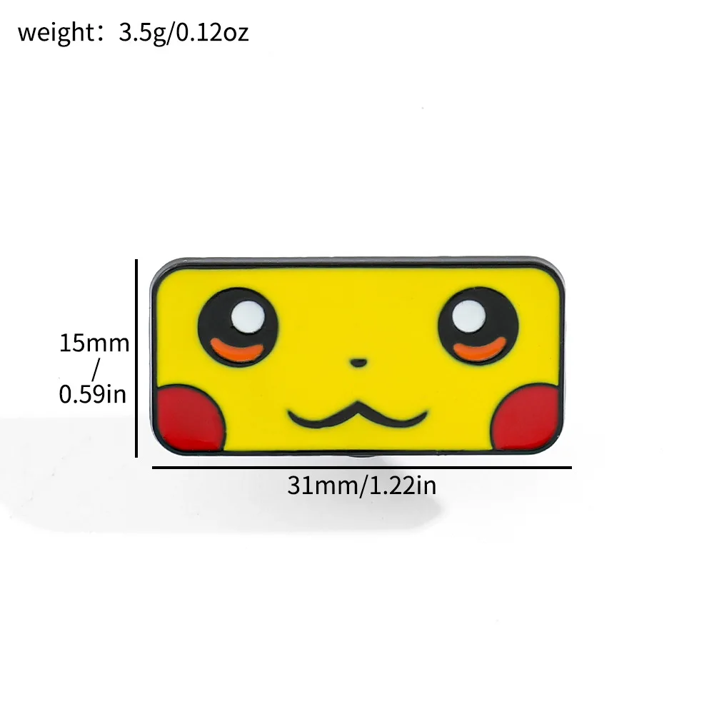 Pokémon Brooch Anime Figure Creative Rectangle Personality Fire-breathing Dragon Turtle Accessories Pin Backpack Decor Fan Gift
Pokémon Brooch Anime Figure Creative Rectangle Personality Fire-breathing Dragon Turtle Accessories Pin Backpack Decor Fan Gift
