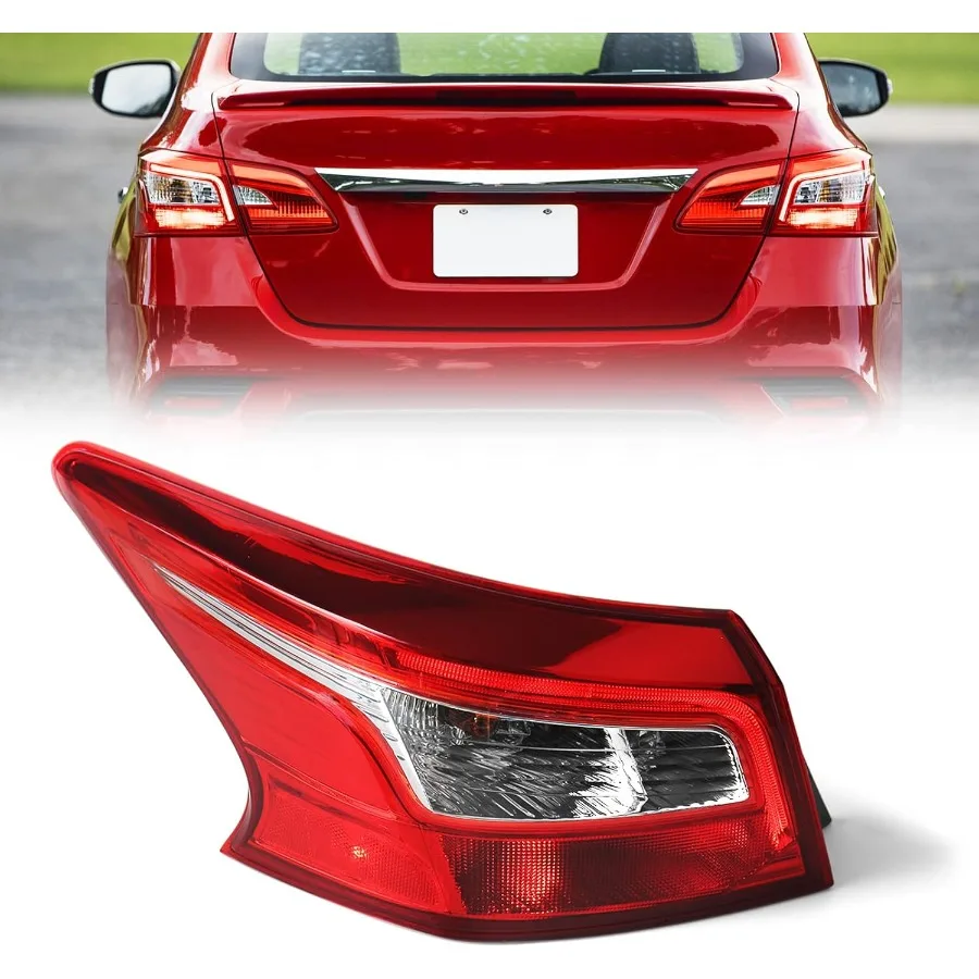 Left Tail Light for Nissan Sentra 20162019 LED Taillight Tail Lamp Rear Brake Lamp Replacement for 265553YU0A NI2804108 Driver
Left Tail Light for Nissan Sentra 20162019 LED Taillight Tail Lamp Rear Brake Lamp Replacement for 265553YU0A NI2804108 Driver