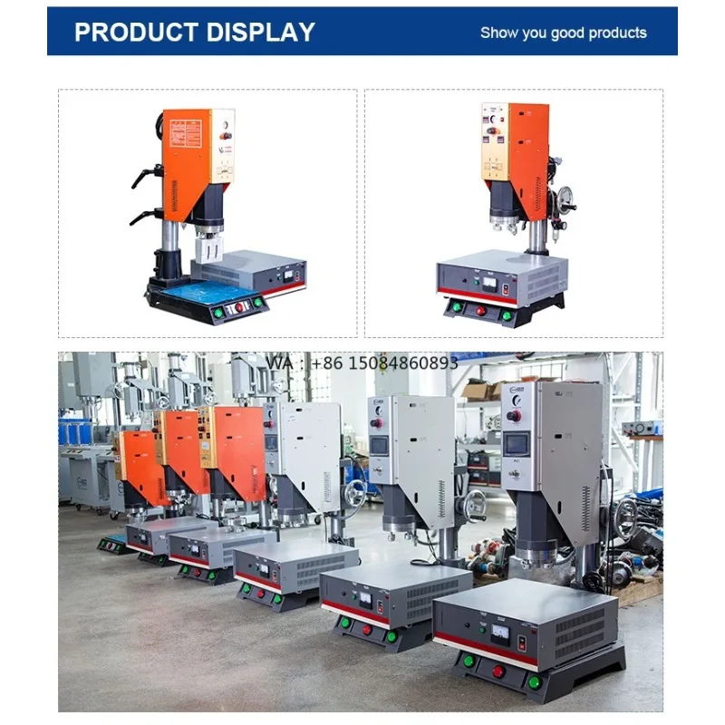 15KHZ 4200W Ultrasonic Plastic Welding Machine With Generator Transducer Horn
15KHZ 4200W Ultrasonic Plastic Welding Machine With Generator Transducer Horn