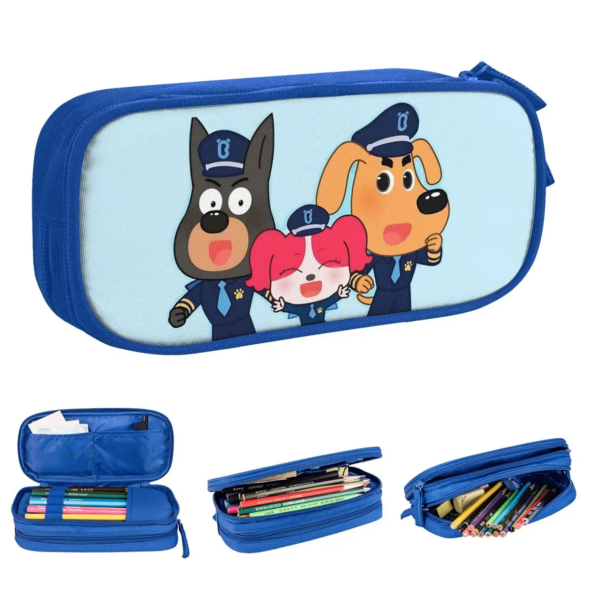 Sheriff Labrador Dog Pencil Case Cartoon Pen Bags Girls Boys Big Capacity School Supplies Gifts Pencilcases
Sheriff Labrador Dog Pencil Case Cartoon Pen Bags Girls Boys Big Capacity School Supplies Gifts Pencilcases