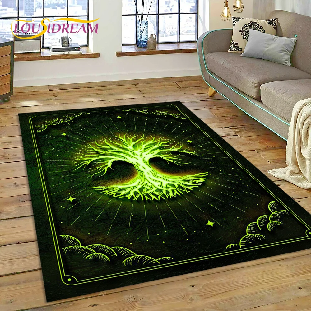 Nordic Mythology Yggdrasil Nature Tree of Life Carpet Rug for Home Living Room Bedroom Sofa Doormat Decor,kid Non-slip Floor Mat
Nordic Mythology Yggdrasil Nature Tree of Life Carpet Rug for Home Living Room Bedroom Sofa Doormat Decor,kid Non-slip Floor Mat
