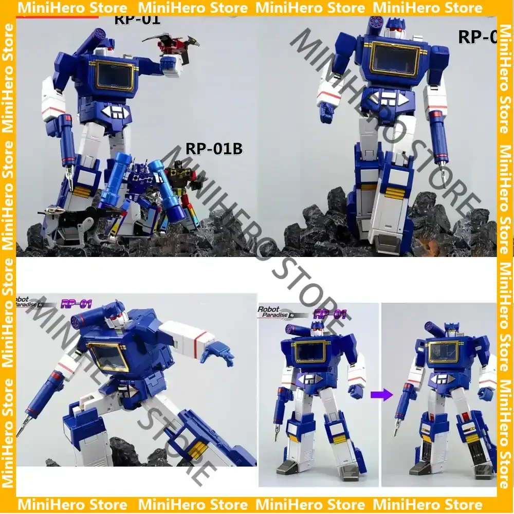 In Stock Original Transformers Soundwave FT-02B 1:18 Diecast Metal Tape Frenzy Laser Bird Robot Figure
In Stock Original Transformers Soundwave FT-02B 1:18 Diecast Metal Tape Frenzy Laser Bird Robot Figure