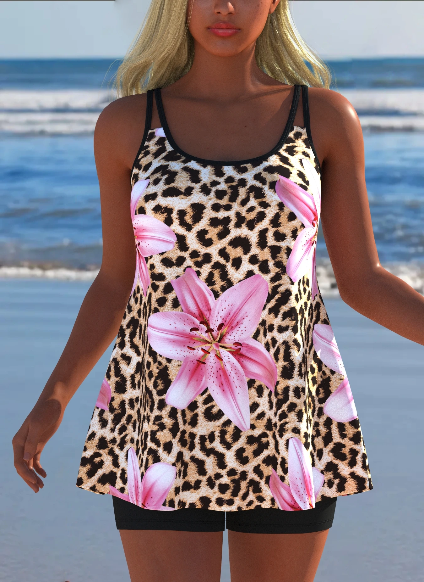 Women's Swimwear Swimming Suit Beach Outfits Summer Beach Festival Vacation Travel Sexy Luxury Modern Two Piece Set Tankinis
Women's Swimwear Swimming Suit Beach Outfits Summer Beach Festival Vacation Travel Sexy Luxury Modern Two Piece Set Tankinis