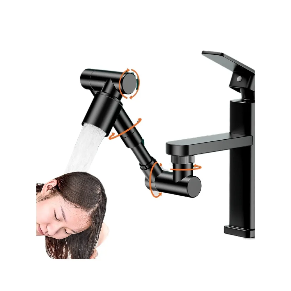 Robotic arm universal faucet extension extender anti-splashing nozzle rotatable universal connector
Robotic arm universal faucet extension extender anti-splashing nozzle rotatable universal connector