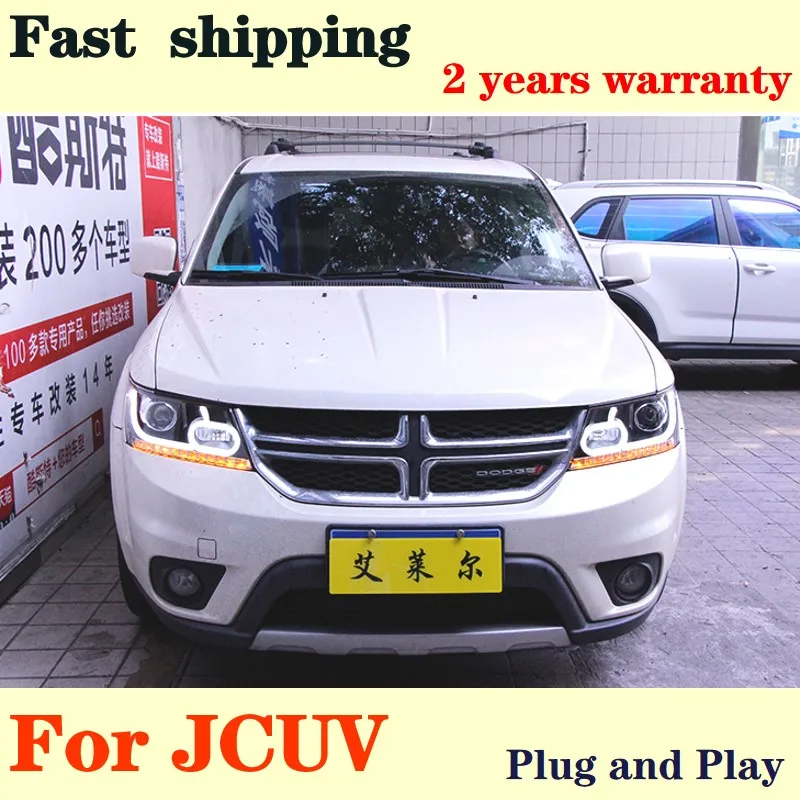 Head Lamp for Dodge Journey LED Headlight 2009-2016 Headlights Journey DRL Turn Signal Freemont Angel Eye Auto Accessories
Head Lamp for Dodge Journey LED Headlight 2009-2016 Headlights Journey DRL Turn Signal Freemont Angel Eye Auto Accessories