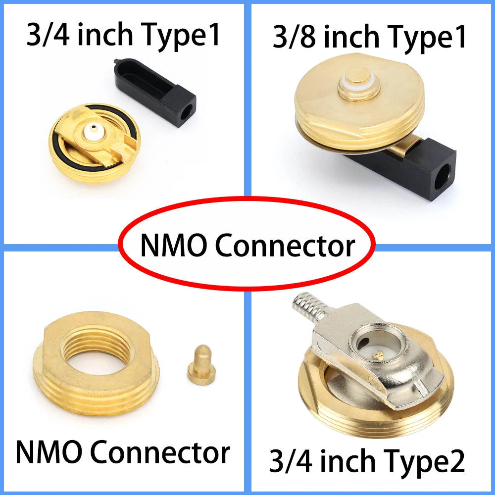 Professional NMO Antenna Mount Repair Kit for 3/4" & 3/8" Hole - Crimp/Solder for RG58 Cable, Gold Plated
Professional NMO Antenna Mount Repair Kit for 3/4" & 3/8" Hole - Crimp/Solder for RG58 Cable, Gold Plated