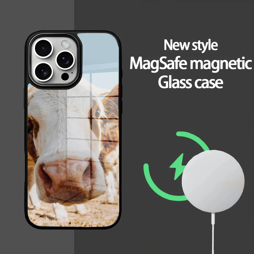 Cow Expression Phone Case For IPhone 16 15 14 13 12 11 Pro Max Plus Mini Magsafe Mirror Wireless Magnetic Cover
Cow Expression Phone Case For IPhone 16 15 14 13 12 11 Pro Max Plus Mini Magsafe Mirror Wireless Magnetic Cover