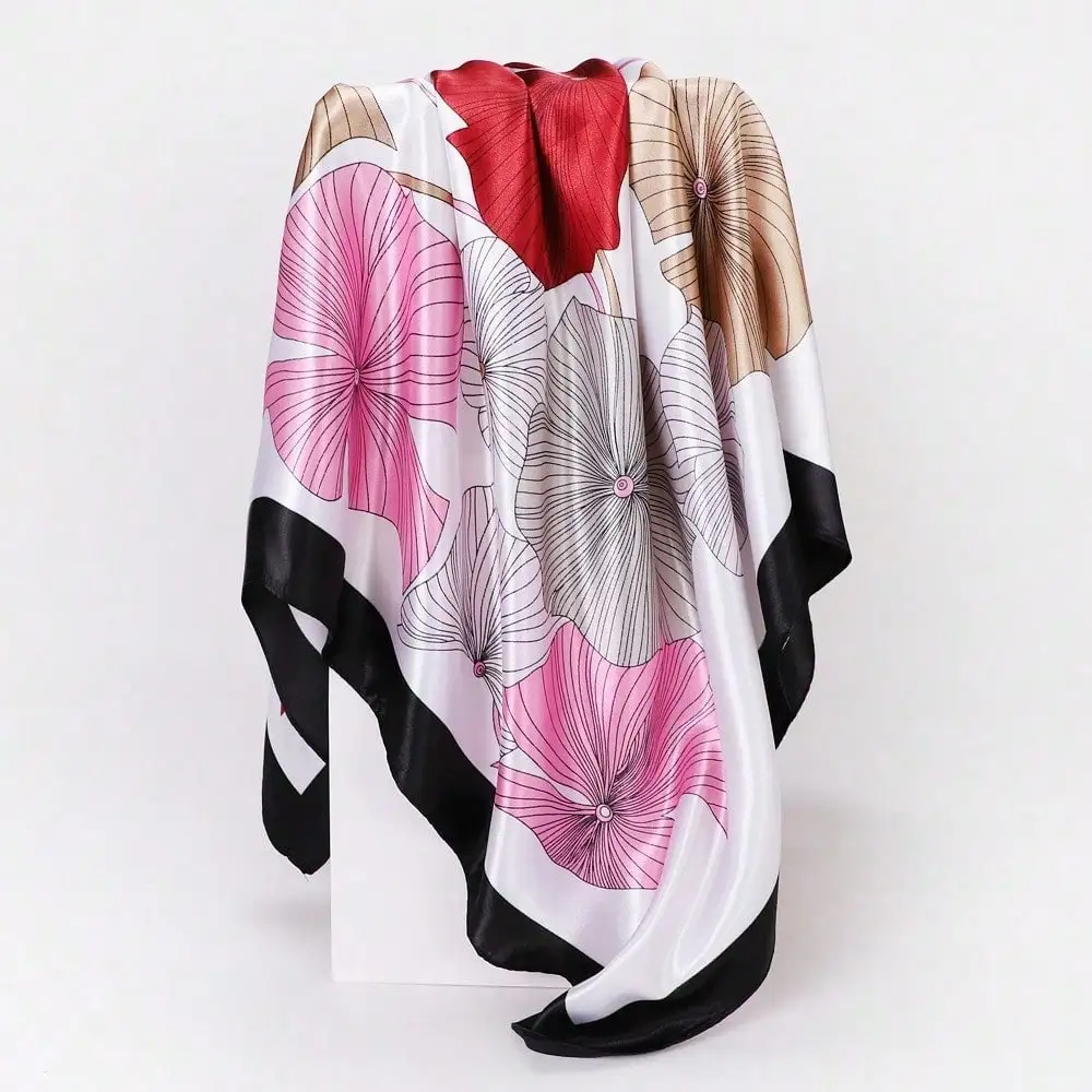 90Cm satin headscarf, printed square scarf for women, temperament imitation silk scarf, shawl fashion silk scarf, printed square scarf, silk scarf, smooth fabric, headscarf, binding bag, decorative silk scarf and scarf for daily use
90Cm satin headscarf, printed square scarf for women, temperament imitation silk scarf, shawl fashion silk scarf, printed square scarf, silk scarf, smooth fabric, headscarf, binding bag, decorative silk scarf and scarf for daily use