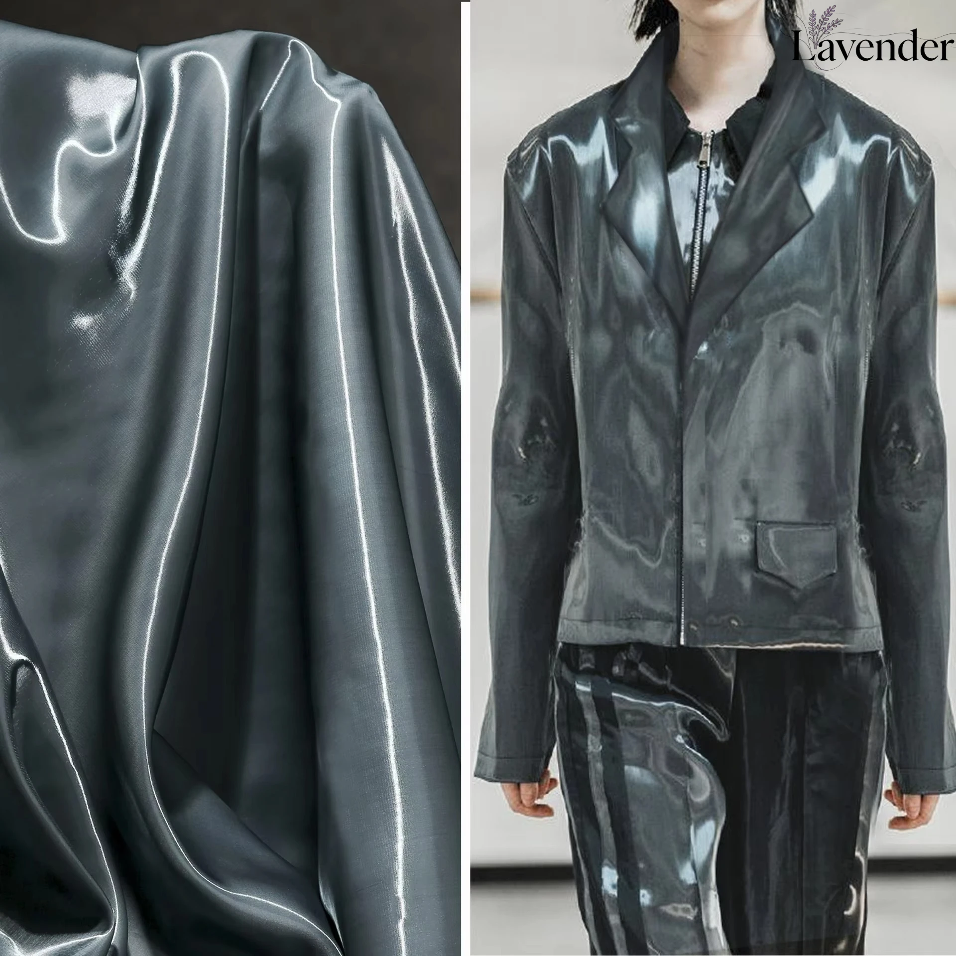 Wholesale Liquid Fabric 100% Polyester Fabric Luxury Shiny Metallic Reflective Organza Fabric for Wedding Dress Use
Wholesale Liquid Fabric 100% Polyester Fabric Luxury Shiny Metallic Reflective Organza Fabric for Wedding Dress Use