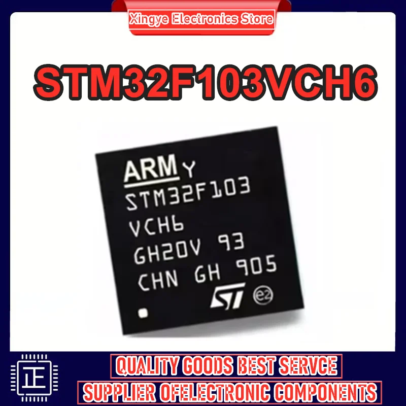 STM32F103VCH6 STM32F103VC STM32F103 STM32F STM32 STM IC MCU Chip LFBGA-100 In Stock Brand New Originl
STM32F103VCH6 STM32F103VC STM32F103 STM32F STM32 STM IC MCU Chip LFBGA-100 In Stock Brand New Originl