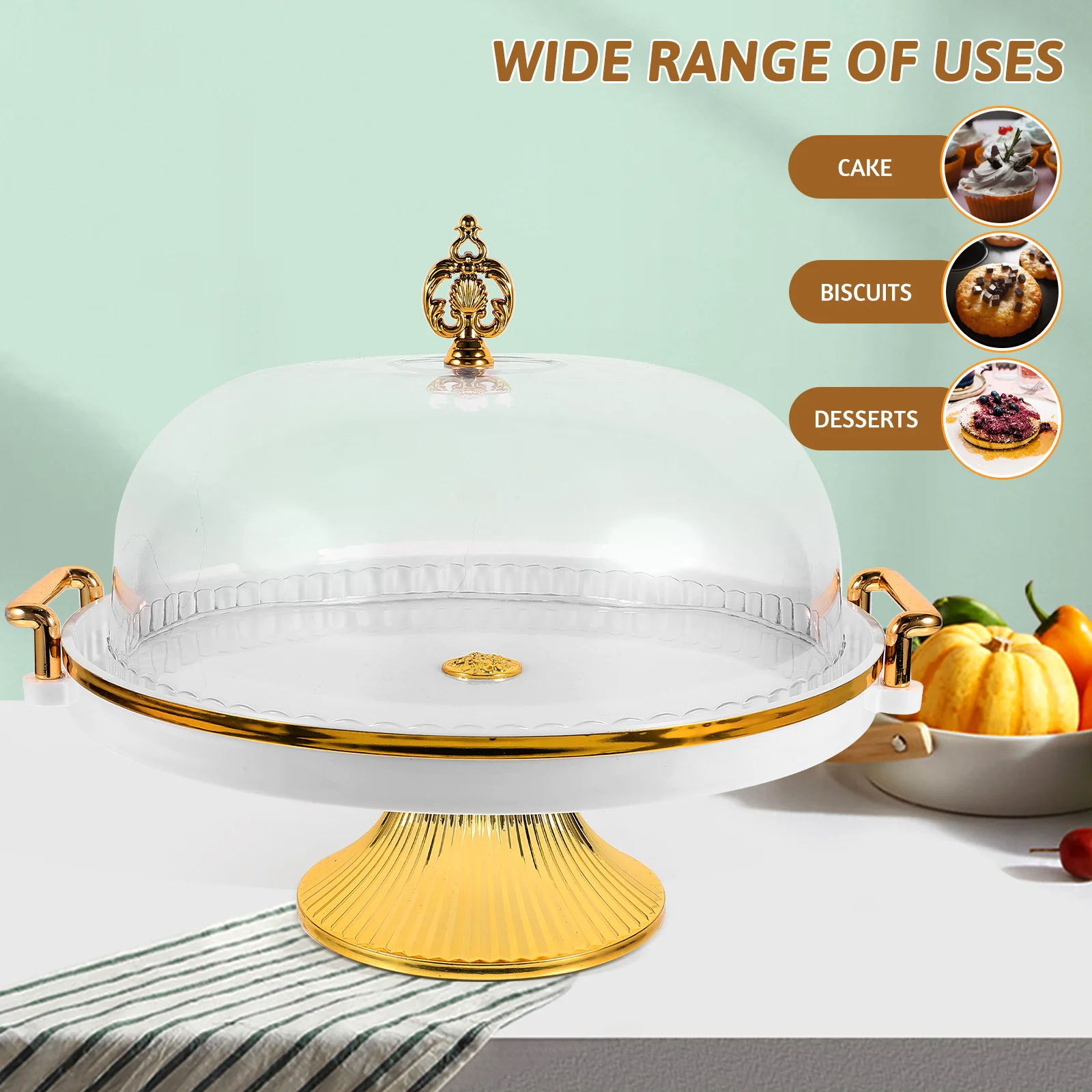 1Set Transparent Cake Stand Dome Cover Multifunctional Serving Plate Snack Storage Tray Dessert Display Stand Wedding Birthday
1Set Transparent Cake Stand Dome Cover Multifunctional Serving Plate Snack Storage Tray Dessert Display Stand Wedding Birthday