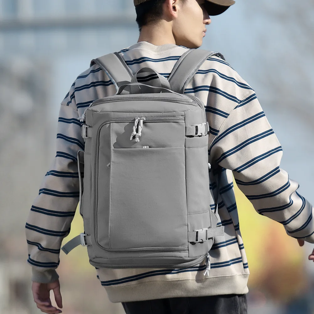 Convenient business travel men's bags independent shoe compartment outdoor bags large capacity burden reduction backpack lug
Convenient business travel men's bags independent shoe compartment outdoor bags large capacity burden reduction backpack lug