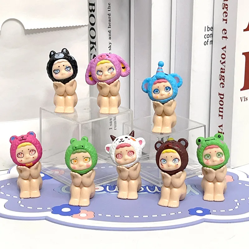 8pcs/sets Sonny Angel Figure Hippers Smiski Sitting Elf Figures Mini Cute Ornament Toys Decor Dolls Kid Birthday Christmas Gifts
8pcs/sets Sonny Angel Figure Hippers Smiski Sitting Elf Figures Mini Cute Ornament Toys Decor Dolls Kid Birthday Christmas Gifts