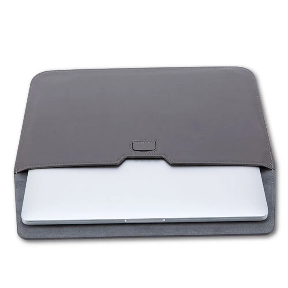 Magnetic Closure 13inch Laptop Bags Leather Bracket Laptop Sleeve Pouch Lightweight Envelope Design Notebook Sleeve
Magnetic Closure 13inch Laptop Bags Leather Bracket Laptop Sleeve Pouch Lightweight Envelope Design Notebook Sleeve