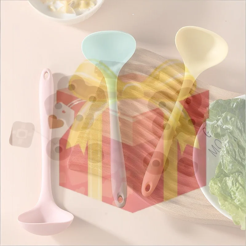 Long Handle Silicone Soup Spoon Large Ramen Noodles Tablespoons Hot Pot Porridge Ladle Scoop Kawaii Japanese Kitchen Utensils
Long Handle Silicone Soup Spoon Large Ramen Noodles Tablespoons Hot Pot Porridge Ladle Scoop Kawaii Japanese Kitchen Utensils