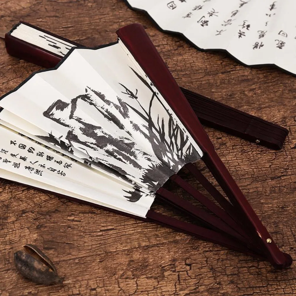Bamboo Handle Folding Fan Chinese Retro Style Traditional Chinese Painting Hand Fan Silk Cloth Laser Engraving Bamboo Fan
Bamboo Handle Folding Fan Chinese Retro Style Traditional Chinese Painting Hand Fan Silk Cloth Laser Engraving Bamboo Fan