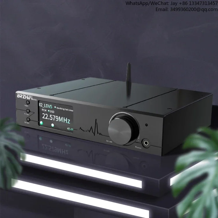 Dual Core ES9038PRO Aluminum Home Audio BT5.0 LDAC APTX Hifi Class DAC Amplifier
Dual Core ES9038PRO Aluminum Home Audio BT5.0 LDAC APTX Hifi Class DAC Amplifier