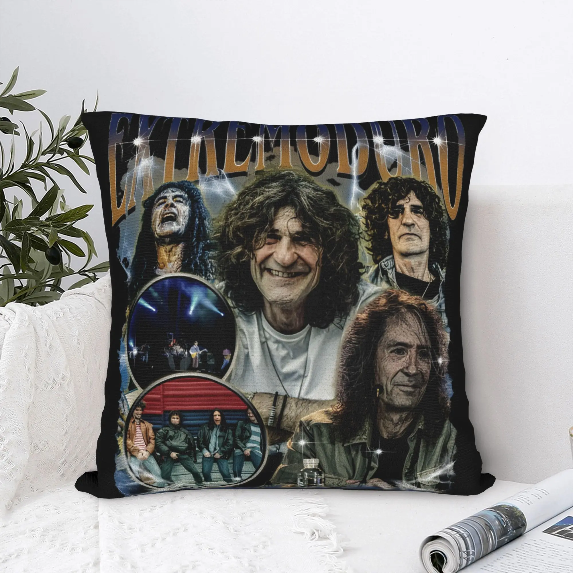 Extremoduro Spanish Hard Rock Band Pillowcases Kawaii Pillow Case For Sofa Car Home Decor Comfy Pillow Cover
Extremoduro Spanish Hard Rock Band Pillowcases Kawaii Pillow Case For Sofa Car Home Decor Comfy Pillow Cover