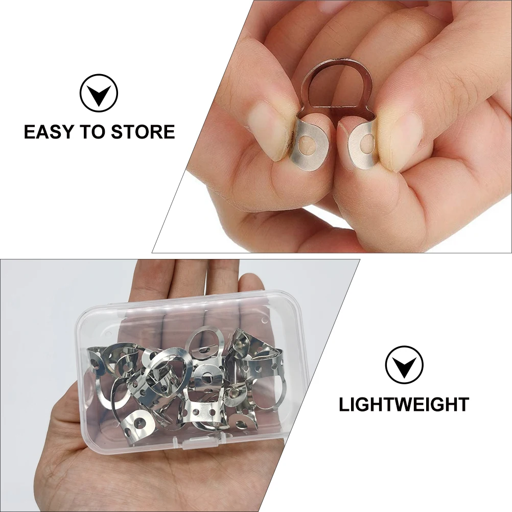 8 PCS Banjo Pick Guitar Supplies Parts Accessories Shine Thumb Finger Adjustable Plectrum Silver Picks for Miss
8 PCS Banjo Pick Guitar Supplies Parts Accessories Shine Thumb Finger Adjustable Plectrum Silver Picks for Miss