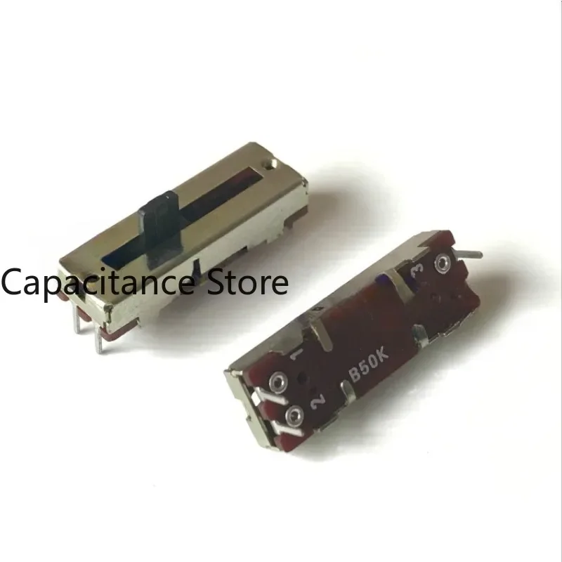 5PCS 3cm slide potentiometer Single-link B50K audio keyboard microphone volume adjustment fader
5PCS 3cm slide potentiometer Single-link B50K audio keyboard microphone volume adjustment fader