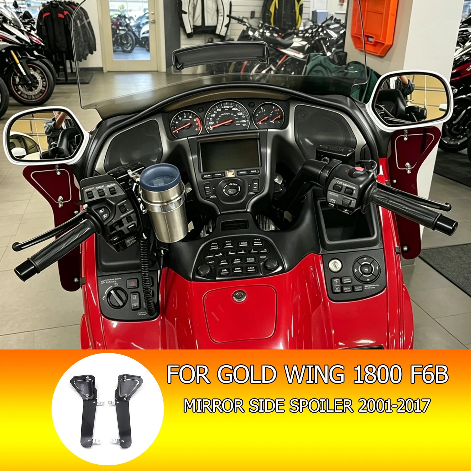 For HONDA Goldwing Gold Wing GL 1800 Wind Deflectors F6B 2001-2017 Motorcycle Side Spoilers Wind Deflector Accessories
For HONDA Goldwing Gold Wing GL 1800 Wind Deflectors F6B 2001-2017 Motorcycle Side Spoilers Wind Deflector Accessories