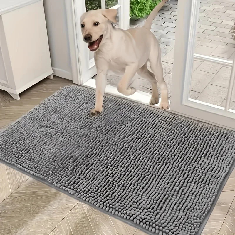 2pcs Dog Door Mat For Muddy Paws, Absorbs Moisture And Dirt, Absorbent Non-Slip Washable Mat, Quick Dry Microfiber, Mud Mat For Dogs, Entry Indoor Door Mat For Inside Floor- Machine Washable (24x17inch/32x20inch)
2pcs Dog Door Mat For Muddy Paws, Absorbs Moisture And Dirt, Absorbent Non-Slip Washable Mat, Quick Dry Microfiber, Mud Mat For Dogs, Entry Indoor Door Mat For Inside Floor- Machine Washable (24x17inch/32x20inch)