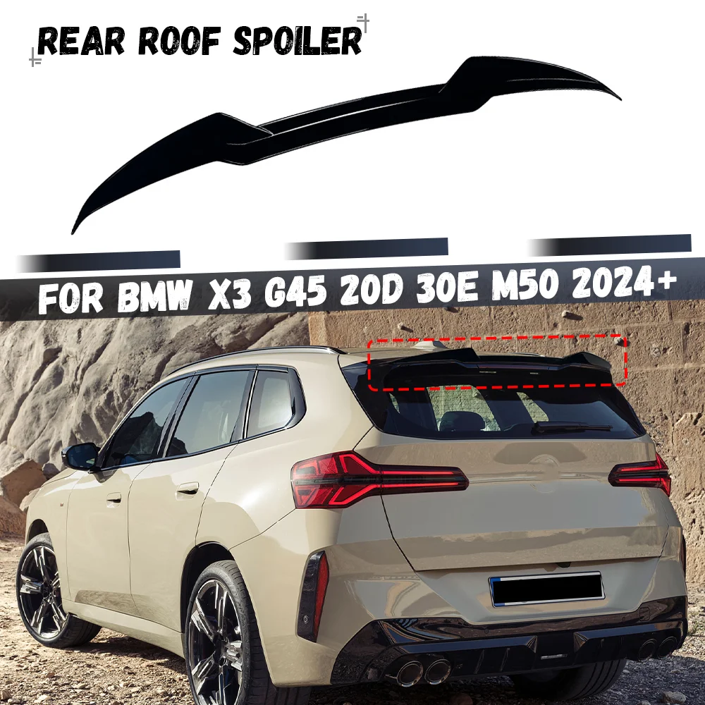 Задний спойлер-антикрыло на крышку багажника для BMW X3 G45 20 20d 30e M50 2024 2025+ (тюнинг, обвесы)
Задний спойлер-антикрыло на крышку багажника для BMW X3 G45 20 20d 30e M50 2024 2025+ (тюнинг, обвесы)