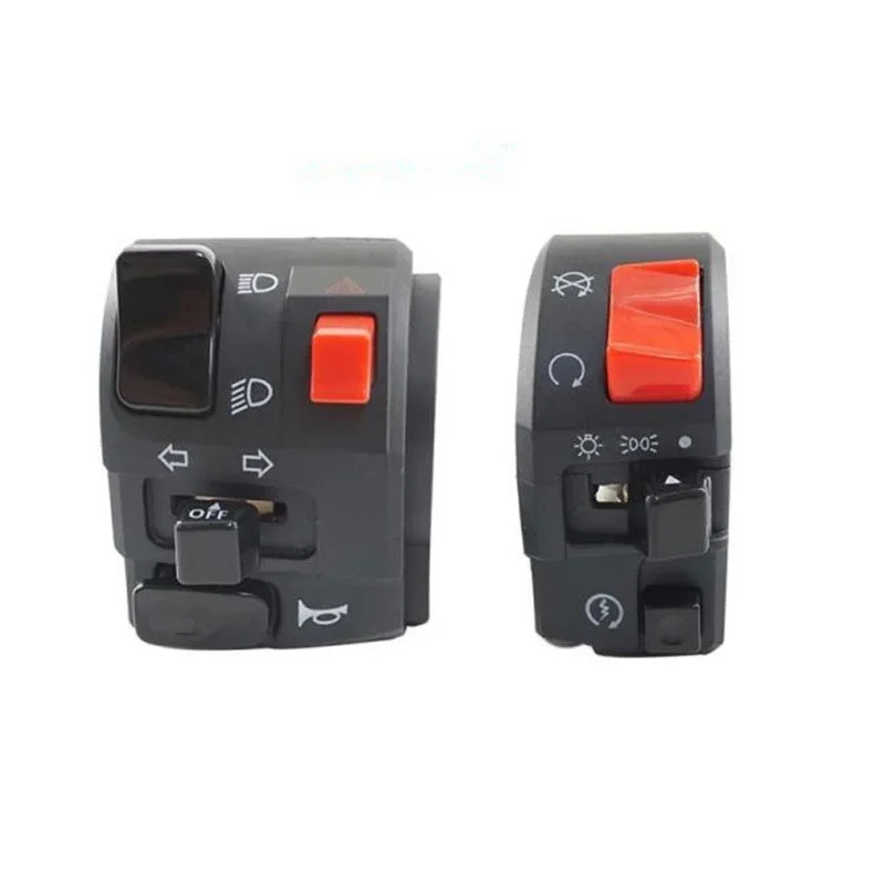 7/8" 22mm Motorcycle Switches Motorbike Horn Button Turn Signal Electric Fog Lamp Light Start Handlebar Controller Switch
7/8" 22mm Motorcycle Switches Motorbike Horn Button Turn Signal Electric Fog Lamp Light Start Handlebar Controller Switch