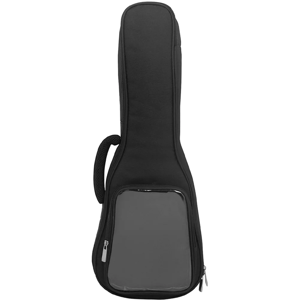 23 Inch Ukulele Bag Transparent Pocket Cotton Waterproof Case Black Storage Pouch Lightweight Portable Gig Bag Ukulele Container
23 Inch Ukulele Bag Transparent Pocket Cotton Waterproof Case Black Storage Pouch Lightweight Portable Gig Bag Ukulele Container