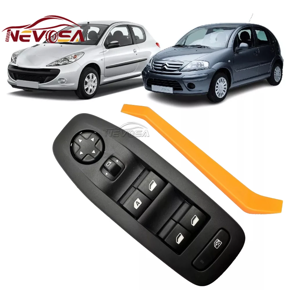 16+8Pins For Citroen C 3 Peugeot 208 2008 2 Manual Fold Electric Master Power Window Switch Glass Lifter Button 98007436ZD
16+8Pins For Citroen C 3 Peugeot 208 2008 2 Manual Fold Electric Master Power Window Switch Glass Lifter Button 98007436ZD