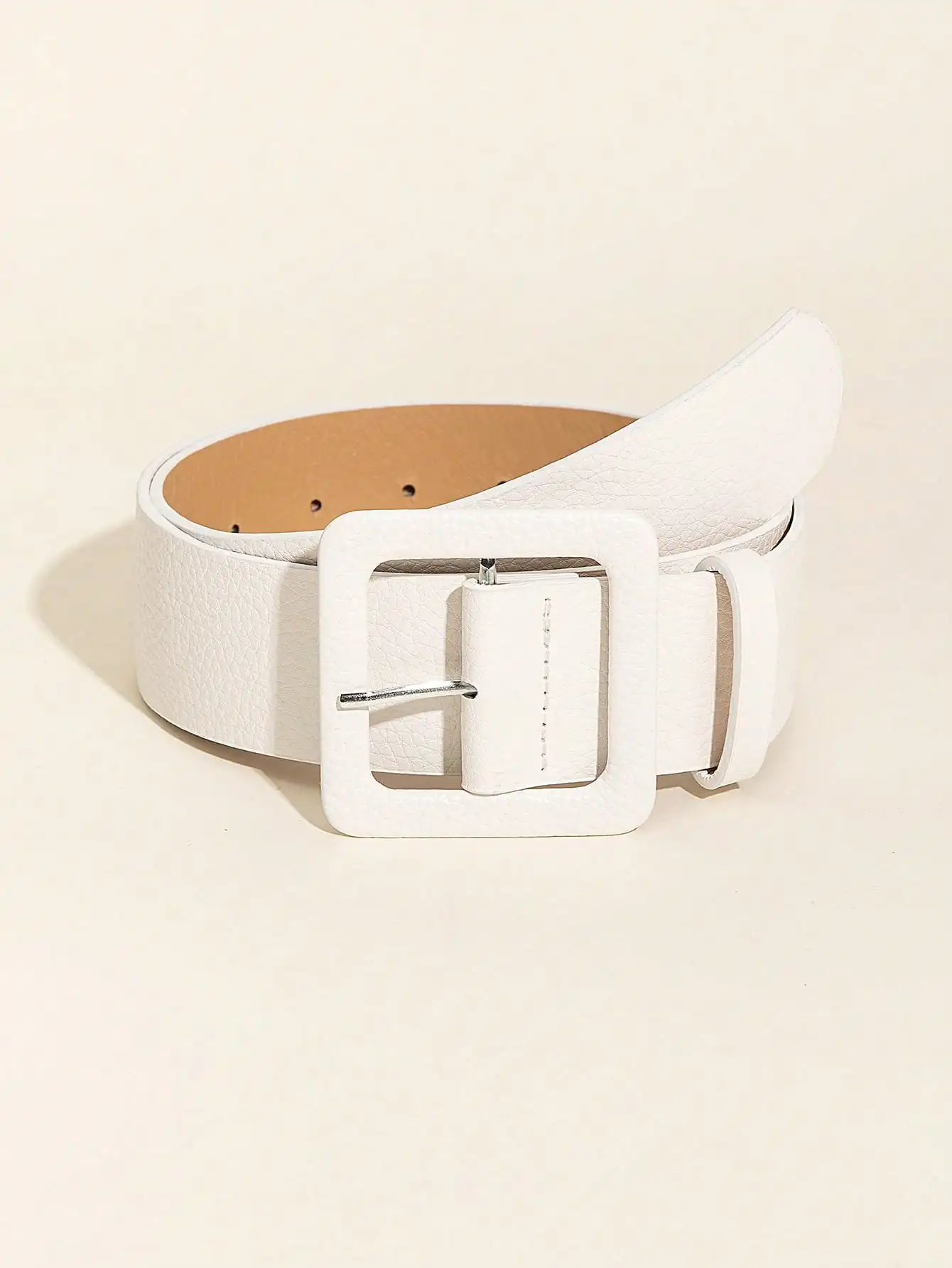 1pc Litchi Embossed Square Buckle Belt Halloween Summer, School Fall, Autumn
1pc Litchi Embossed Square Buckle Belt Halloween Summer, School Fall, Autumn