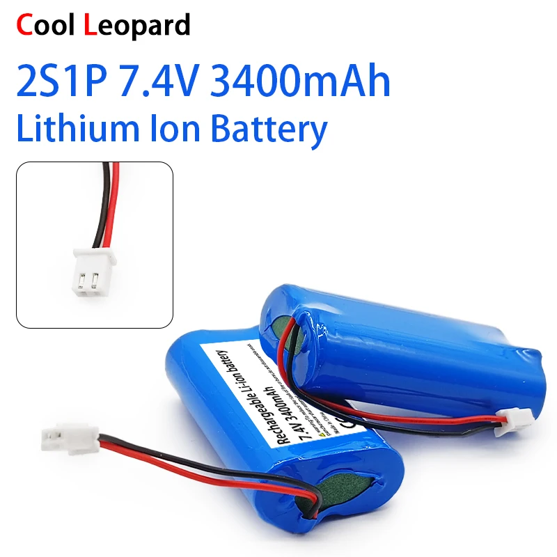 18650 Lithium Rechargeable Battery 2S1P 18650 7.4V 3400mAh,For Power Toy Accessories,LED Lights,Lighting Alarm System Battery
18650 Lithium Rechargeable Battery 2S1P 18650 7.4V 3400mAh,For Power Toy Accessories,LED Lights,Lighting Alarm System Battery