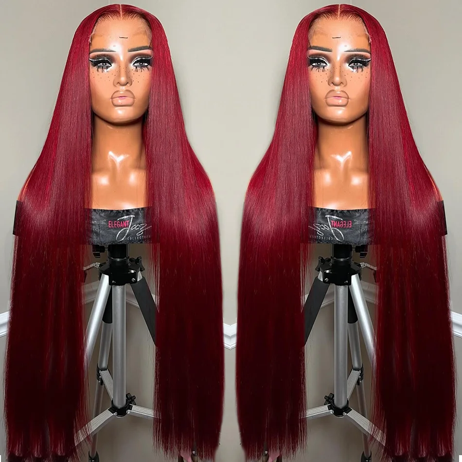 Цветные парики из натуральных волос 99J, 30-40 дюймов, прямые, бордовые, с фронтальной шнуровкой 13x4 и 13x6 HD, прозрачные, красные парики 99J
Цветные парики из натуральных волос 99J, 30-40 дюймов, прямые, бордовые, с фронтальной шнуровкой 13x4 и 13x6 HD, прозрачные, красные парики 99J