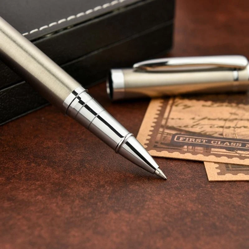 P5EA Роскошная металлическая шариковая ручка с черными чернилами, офисные принадлежности для делового письма
P5EA Роскошная металлическая шариковая ручка с черными чернилами, офисные принадлежности для делового письма