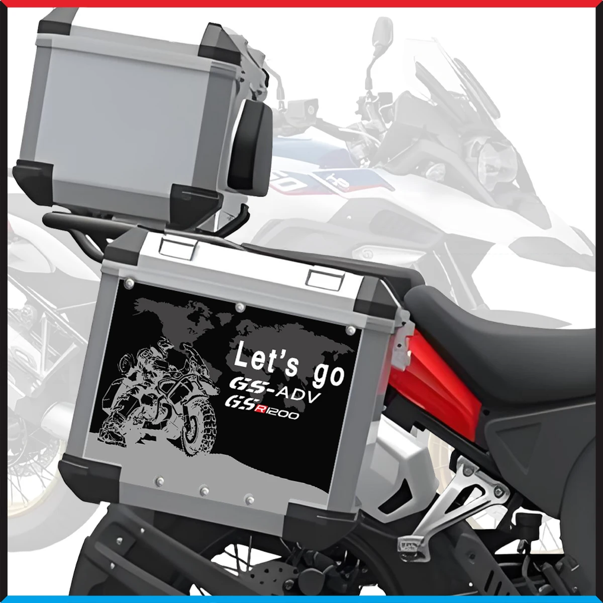 Для BMW R1200GS ADV R1200 GS R 1200, мотоциклетная наклейка на багажник из алюминиевого сплава, наклейка на боковую коробку, наклейка 2004-2024, тройной черный
Для BMW R1200GS ADV R1200 GS R 1200, мотоциклетная наклейка на багажник из алюминиевого сплава, наклейка на боковую коробку, наклейка 2004-2024, тройной черный