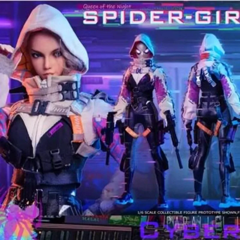 Spot Elephant TOYS 1/6 ELE9002 Cyber Spider Female Gwen Mobile Eye Light Eye Head Carving Doll
Spot Elephant TOYS 1/6 ELE9002 Cyber Spider Female Gwen Mobile Eye Light Eye Head Carving Doll