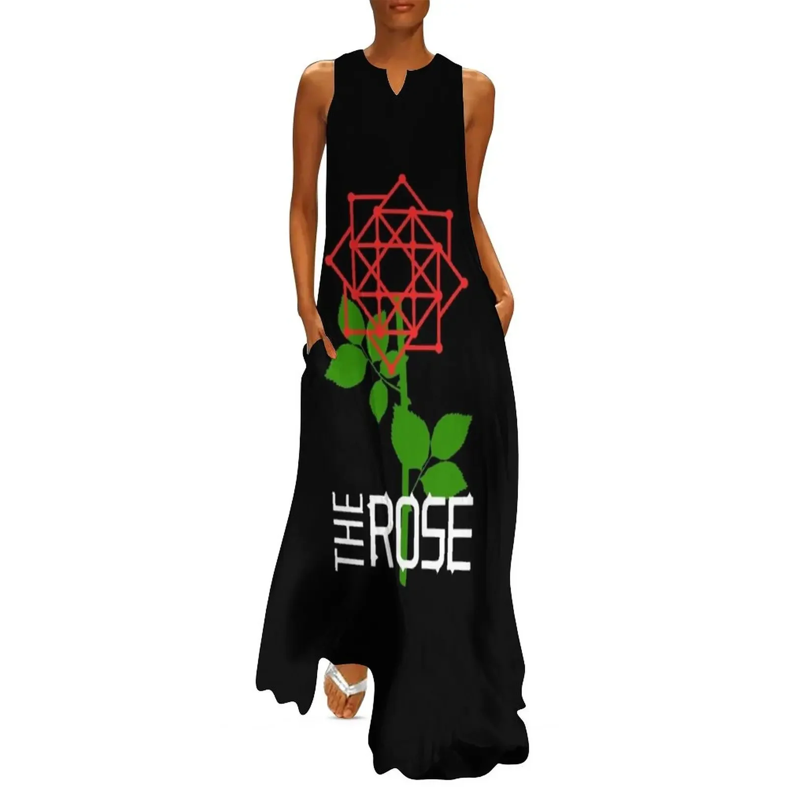 THE ROSE - LOGO Long Dress chic and elegant woman dress Women's summer dresses Dress
THE ROSE - LOGO Long Dress chic and elegant woman dress Women's summer dresses Dress