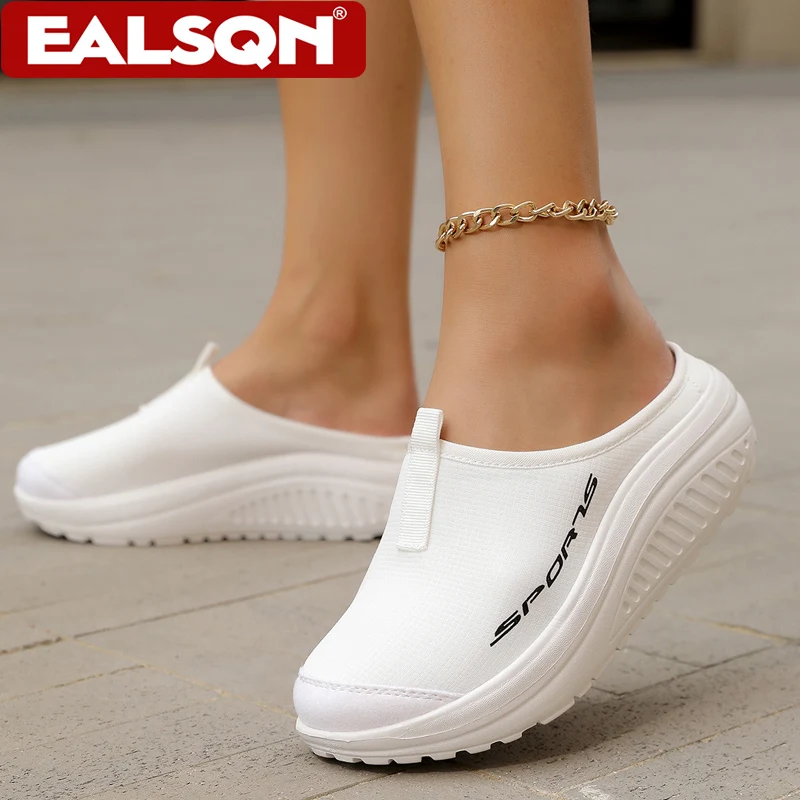 Summer Trendy Half Slippers for Women's Loafers Casual Walking Outdoor Ladie's Thick Soled Height Increasing Sneakers
Summer Trendy Half Slippers for Women's Loafers Casual Walking Outdoor Ladie's Thick Soled Height Increasing Sneakers