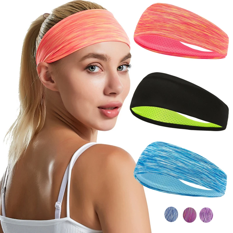 3 Pack Sports Headbands Moisture-Wicking Running Yoga Gym Non Slip Sweatbands for Men Women
3 Pack Sports Headbands Moisture-Wicking Running Yoga Gym Non Slip Sweatbands for Men Women