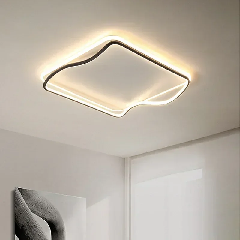 Modern LED Minimalist Wave Ceiling Lamp For Living Dining Children's Room Bedroom Aisle Lighting Home Decoration Fixture Lustre
Modern LED Minimalist Wave Ceiling Lamp For Living Dining Children's Room Bedroom Aisle Lighting Home Decoration Fixture Lustre