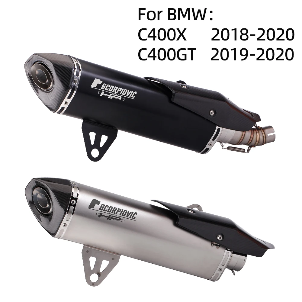 Motorcycle Exhaust,Complete Exhaust System for GP motorcycle, carbon fiber cover silencer for C400X, C400GT, 2018, 2019, 2020
Motorcycle Exhaust,Complete Exhaust System for GP motorcycle, carbon fiber cover silencer for C400X, C400GT, 2018, 2019, 2020