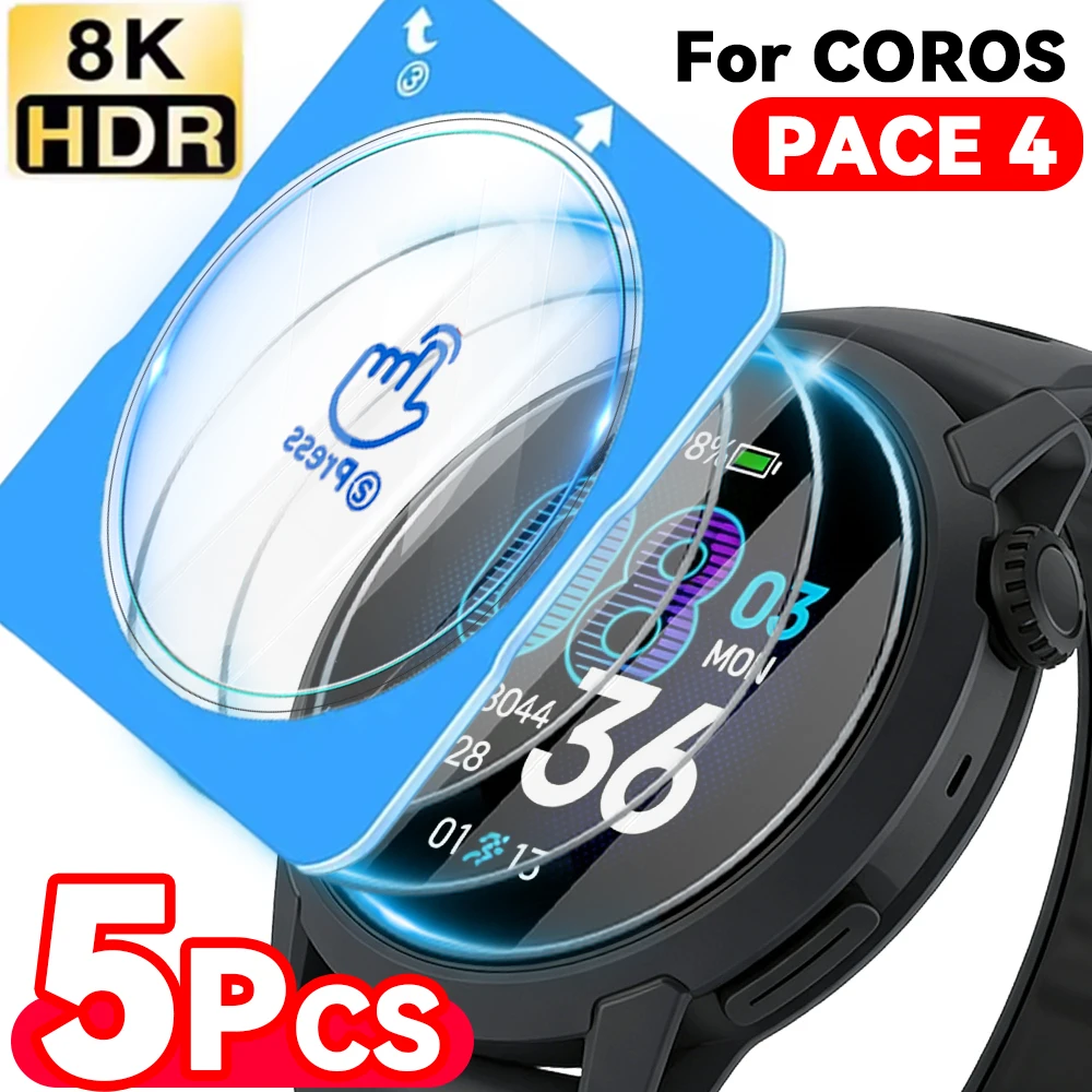 1-5Pcs Screen Protectors for COROS PACE 4 Easy Installation Tempered Glass Protection Clear HD Anti-Scratch Protective Films
1-5Pcs Screen Protectors for COROS PACE 4 Easy Installation Tempered Glass Protection Clear HD Anti-Scratch Protective Films