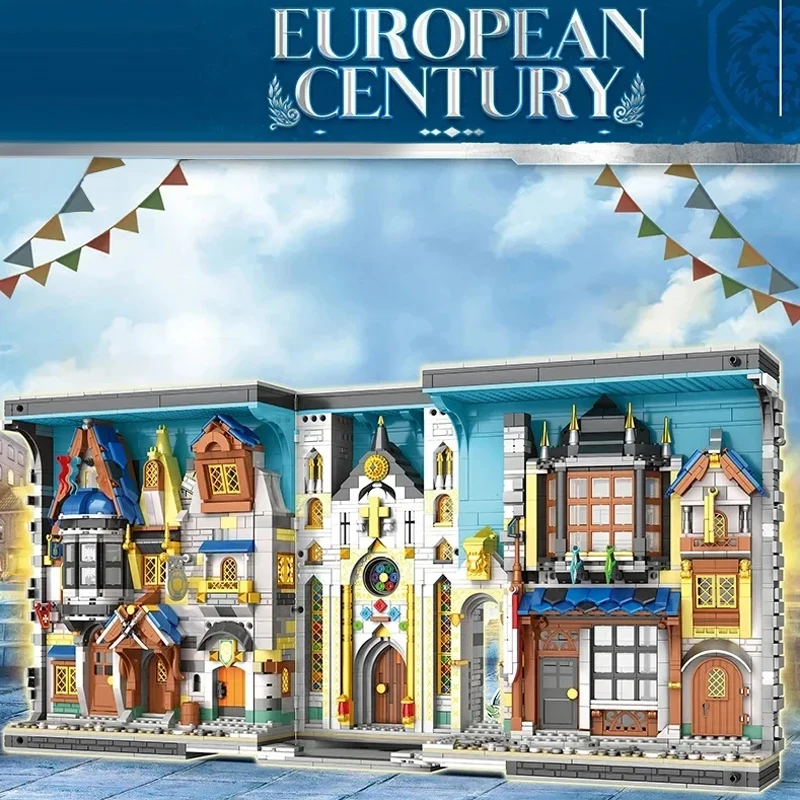 2922pcs Medieval Bazaar Building Blocks Set LED Light Kit Book Market Model Bricks Desk Decoration Toy For Kids Holiday Gifts
2922pcs Medieval Bazaar Building Blocks Set LED Light Kit Book Market Model Bricks Desk Decoration Toy For Kids Holiday Gifts