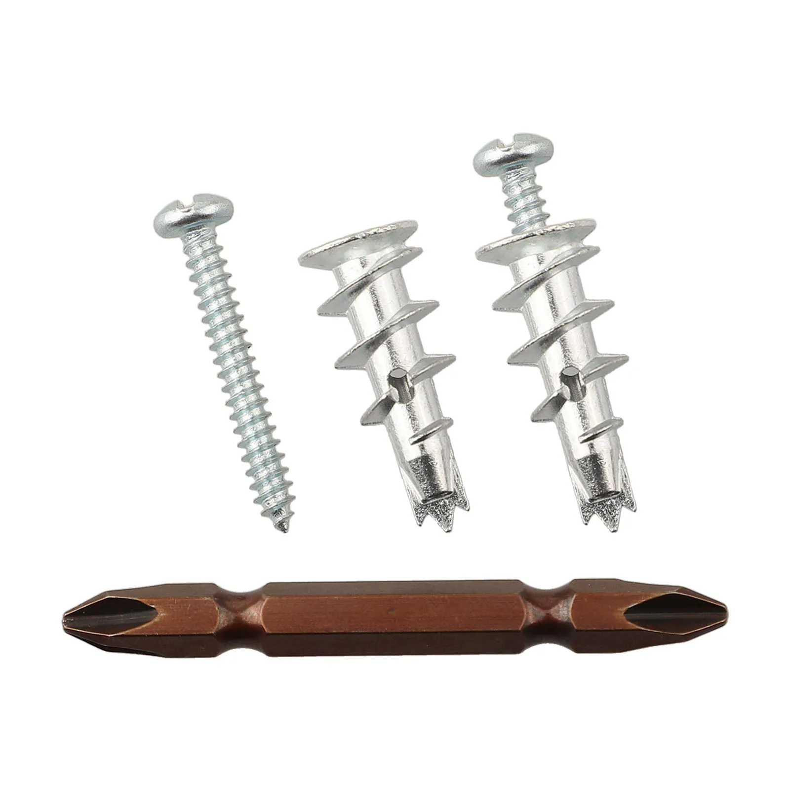 Curtain Rods DIY Projects Hollow Wall Anchors Sheetrock Anchors Anti-rust Deep Thread Screws Higher Heat Resistance
Curtain Rods DIY Projects Hollow Wall Anchors Sheetrock Anchors Anti-rust Deep Thread Screws Higher Heat Resistance
